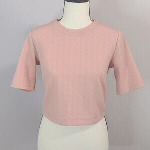 Forever 21 Pink Crop Top